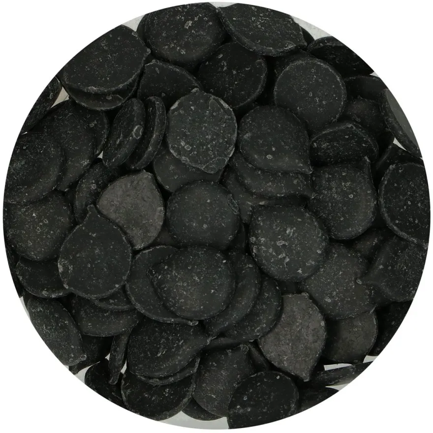 Funcakes Deko Melts - schwarz 250g