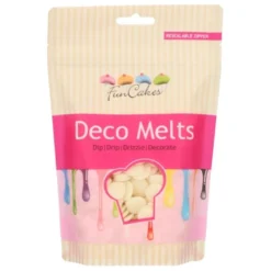 Funcakes Deko Melts - Vanilleweiss 250g