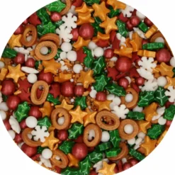 FunCakes 3D Sprinkle Medley Mistletoe Kisses 70 g