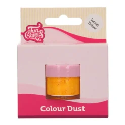 Funcakes Edible FunColours Dust - Sunset Yellow