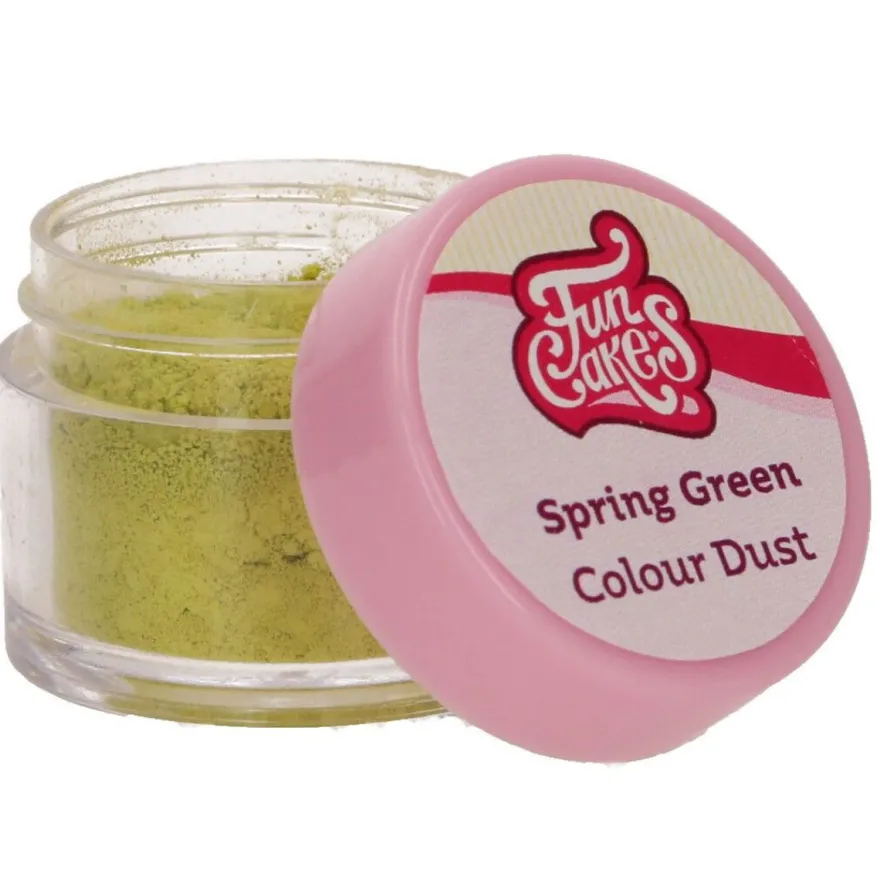 Funcakes Edible FunColours Dust - Spring Green