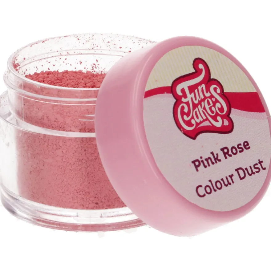 Funcakes Edible FunColours Dust - Pink Rose