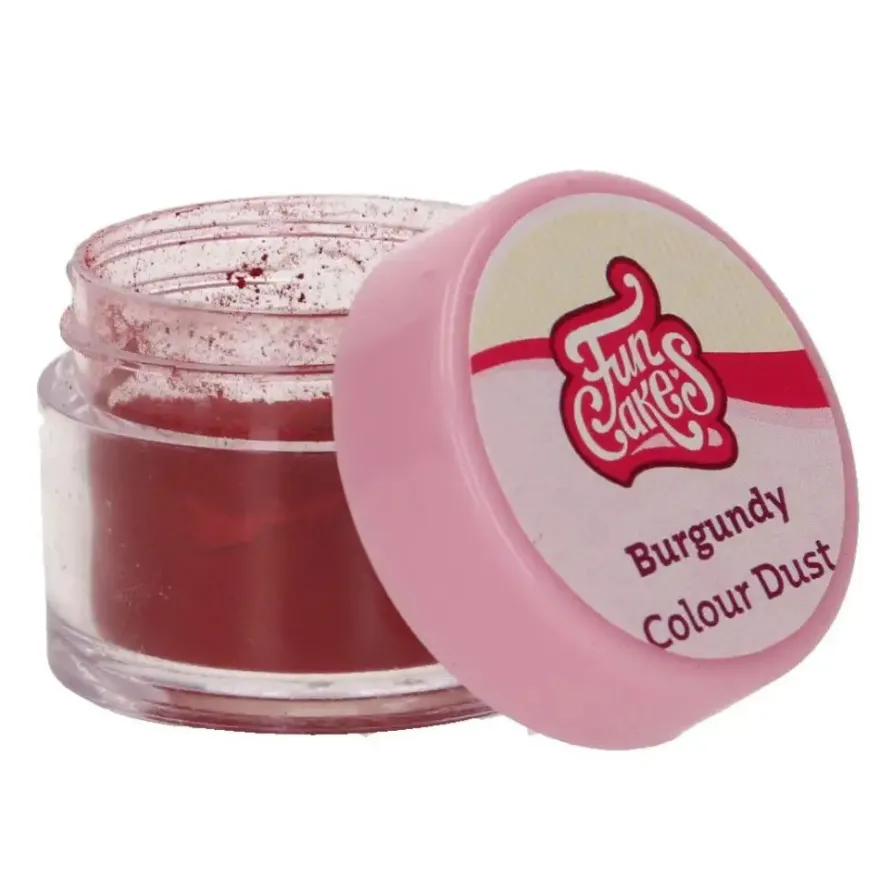 Funcakes Edible Funcolours Dust - Burgundy