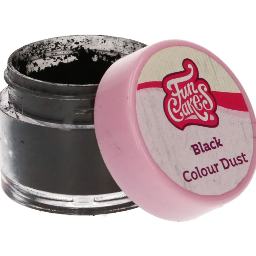 Funcakes Edible FunColours Dust - Black
