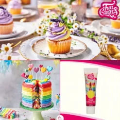 FunCakes Edible FunColours Gel - Yellow