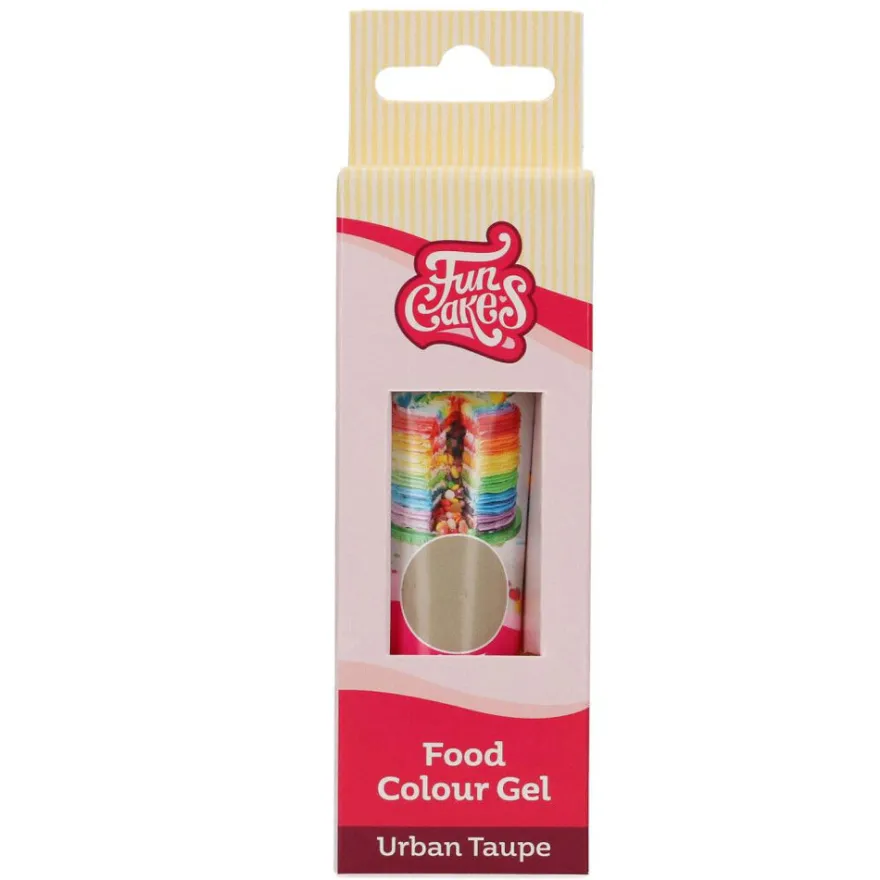 FunCakes Edible FunColours Gel - Urban Taupe