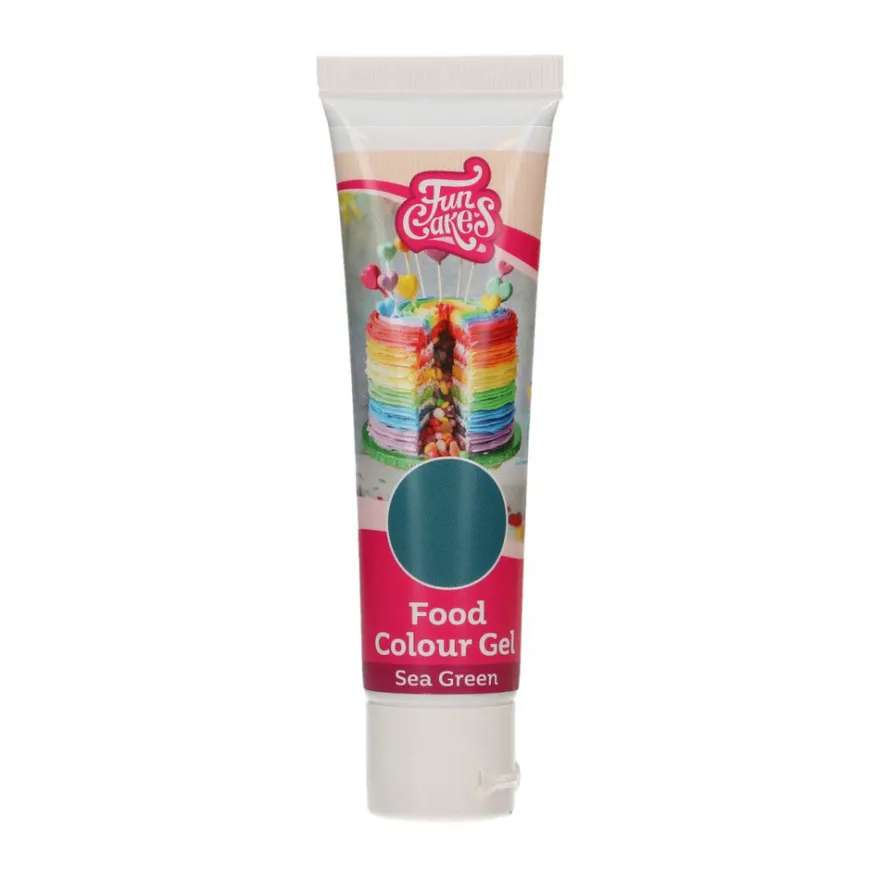 FunCakes Edible FunColours Gel - Sea Green