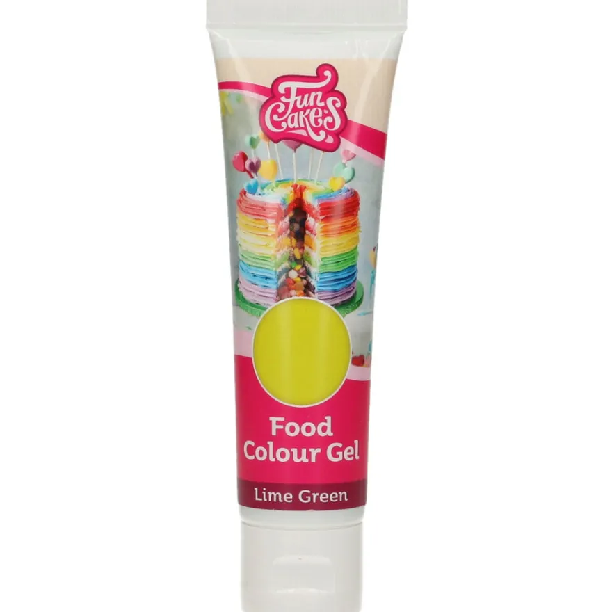 FunCakes Edible FunColours Gel - Lime Green