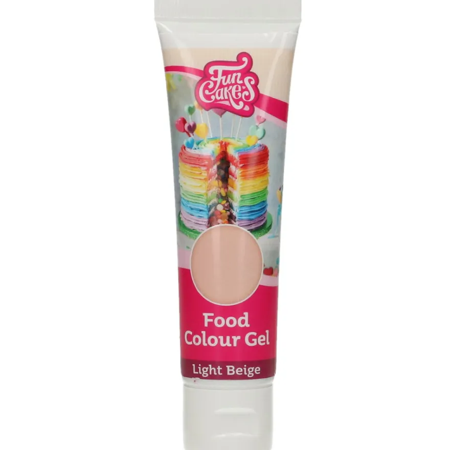 FunCakes Edible FunColours Gel - Light Beige