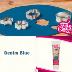 FunCakes Edible FunColours Gel - Denim Blue