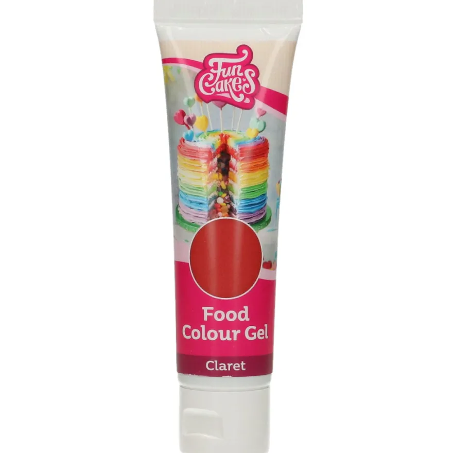 FunCakes Edible FunColours Gel - Claret