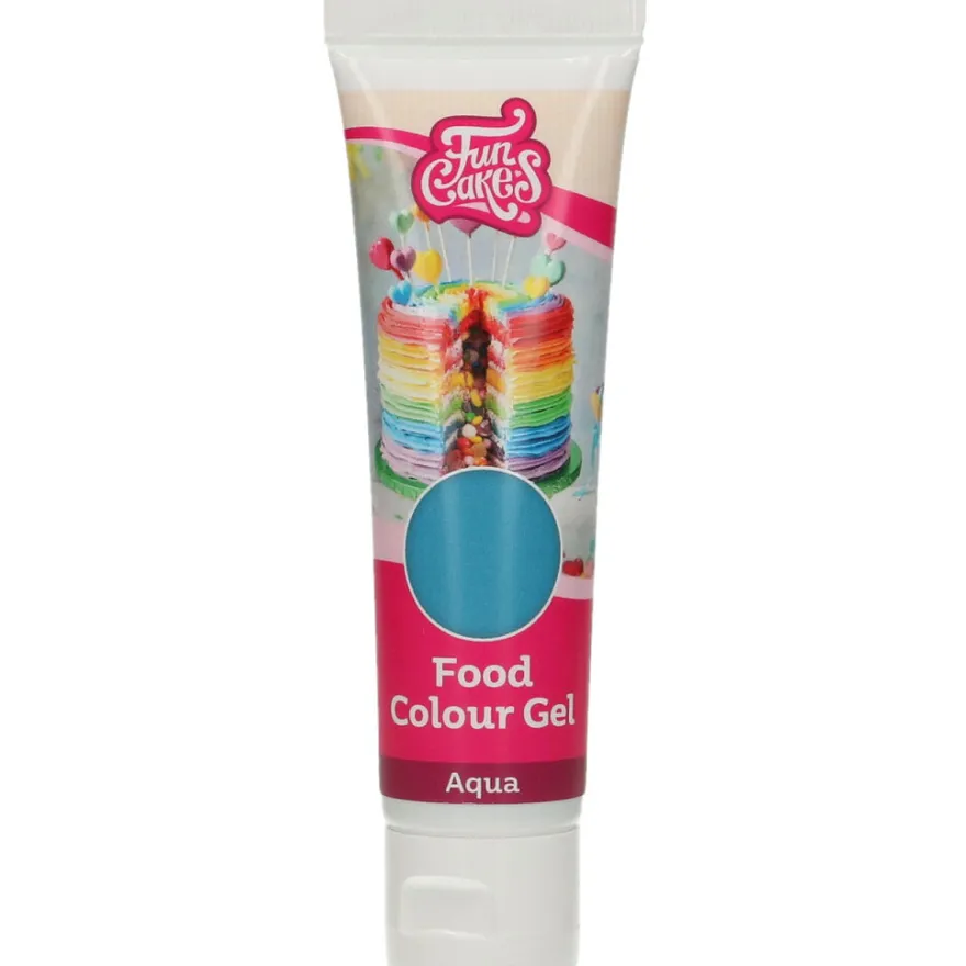 FunCakes Edible FunColours Gel - Aqua