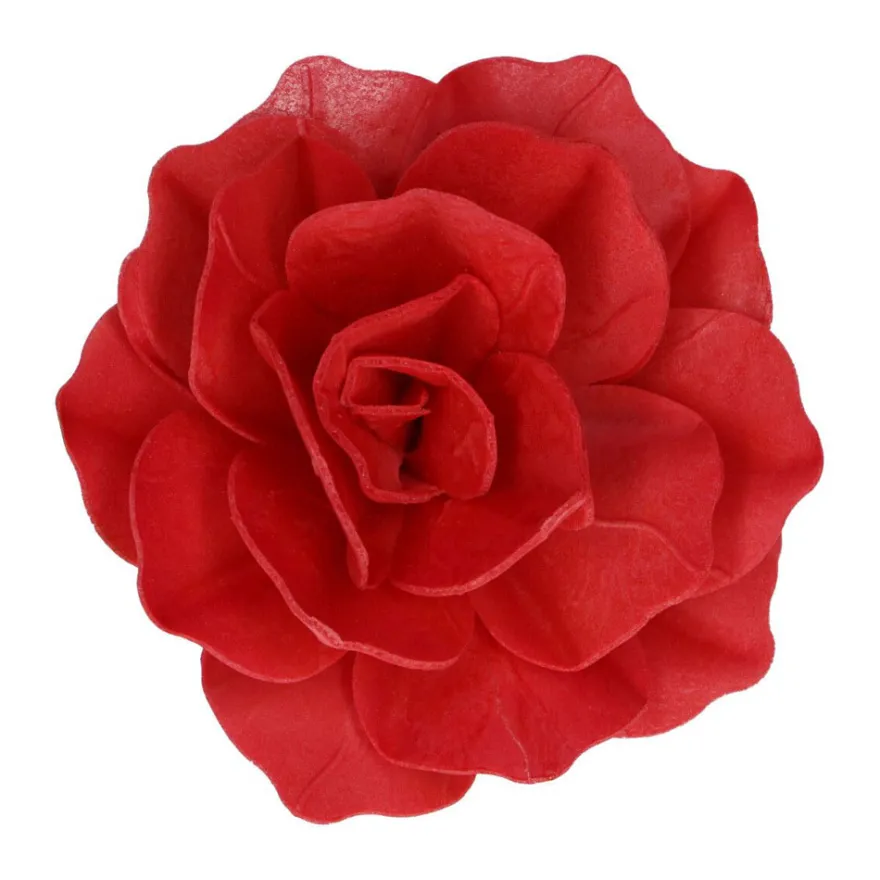 FunCakes Esspapier -Blume Deluxe Rose Rot 12,5cm