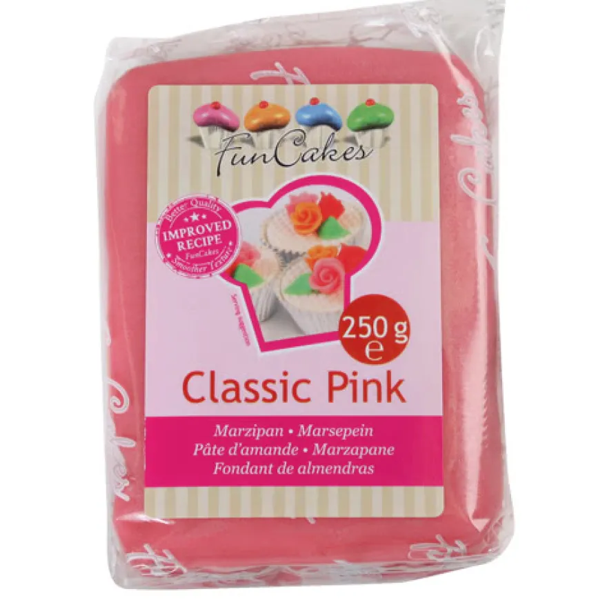 FunCakes feines Marzipan Classic Pink 250 g