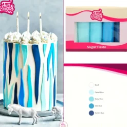 FunCakes Fondant Multipack Blau 5x100g