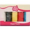 FunCakes Fondant Multipack Primärfarben - 5x100g