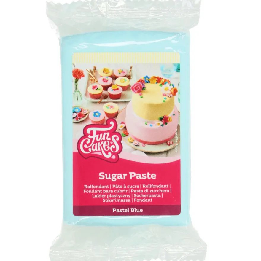 Funcakes Fondant Pastel Blue 250g