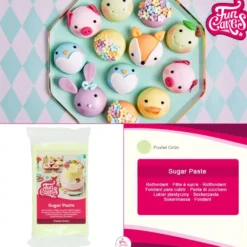 Funcakes Fondant Pastel Green 250g