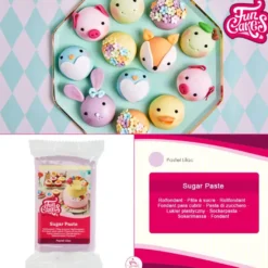 Funcakes Fondant Pastel Lilac 250g