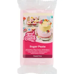 Funcakes Fondant Pastel Pink 250g