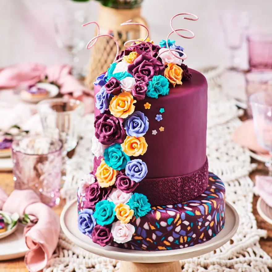 FunCakes Fondant Vintage Purple - 250g
