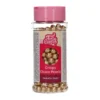 FunCakes Knusprige Choco Perlen - Metallic Gold 60g