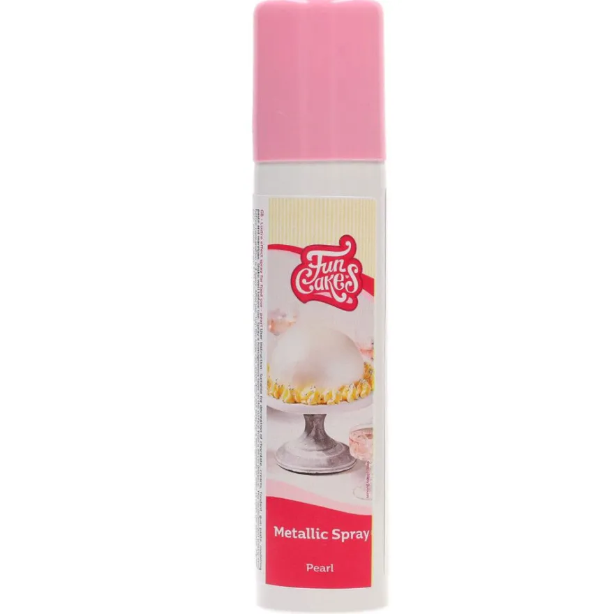 Funcakes Metallic Spray - Pearl 100ml