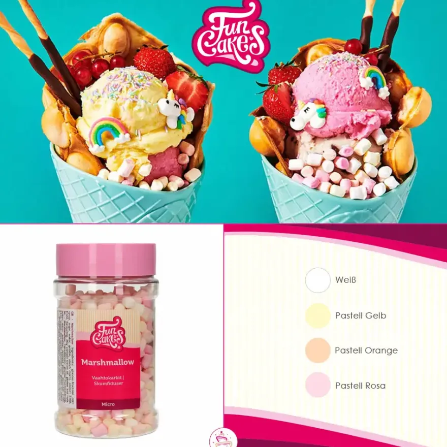 FunCakes Micro Marshmallows - Bunt