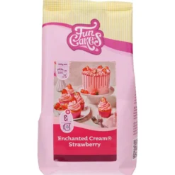 FunCakes Mix Enchanted Cream 450g - Erdbeere