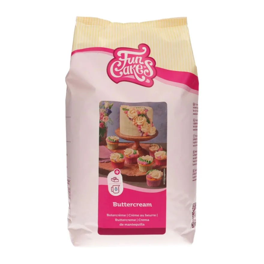 FunCakes Mix für Buttercreme 4 Kg
