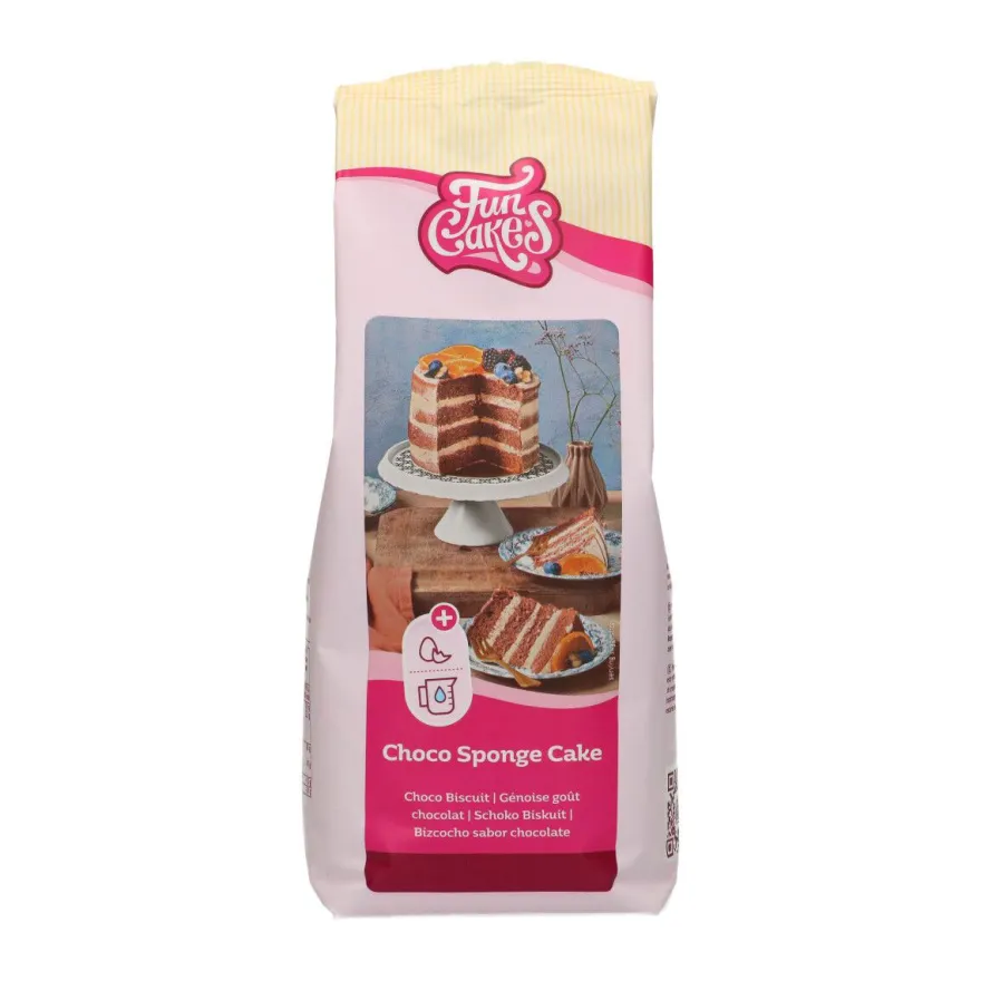 FunCakes Mix für Schokoladen Biskuit 1Kg