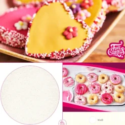 FunCakes Nonpareils White Zuckerperlen 80g