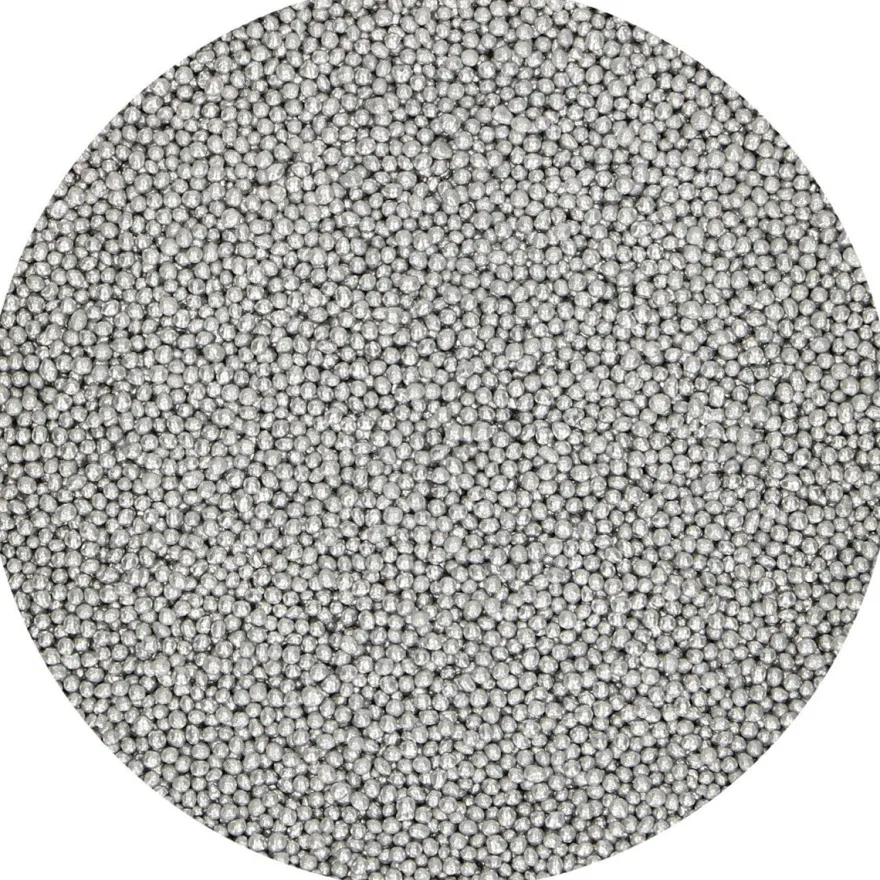 Funcakes Nonpareils Zuckerperlen - Silber 80g