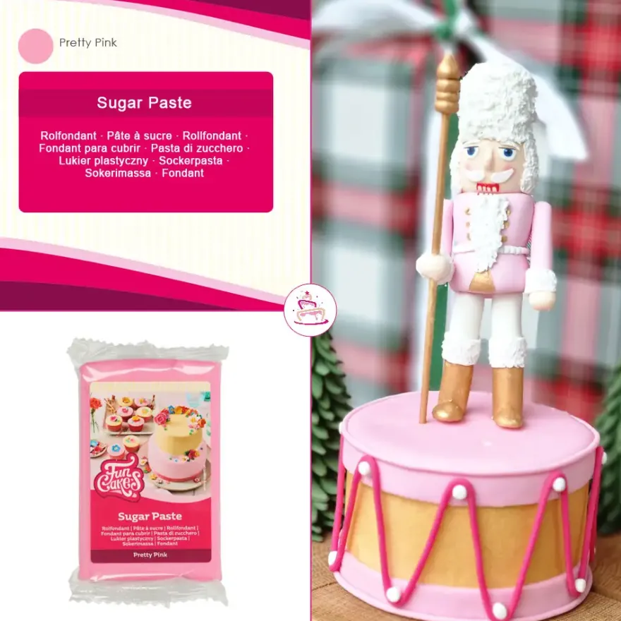 FunCakes Rollfondant Pretty Pink - 250g
