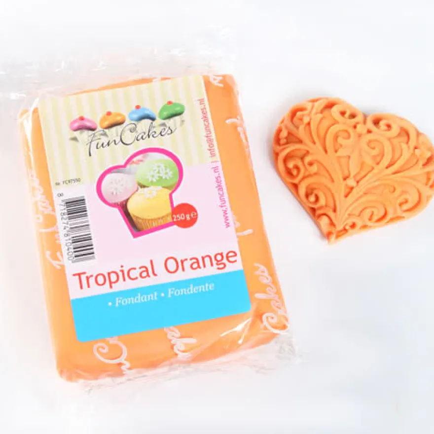 FunCakes Rollfondant Tropical Orange