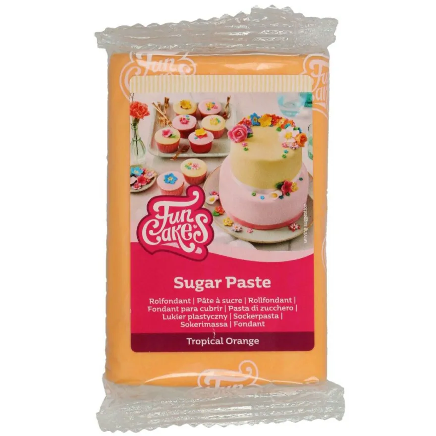 FunCakes Rollfondant Tropical Orange
