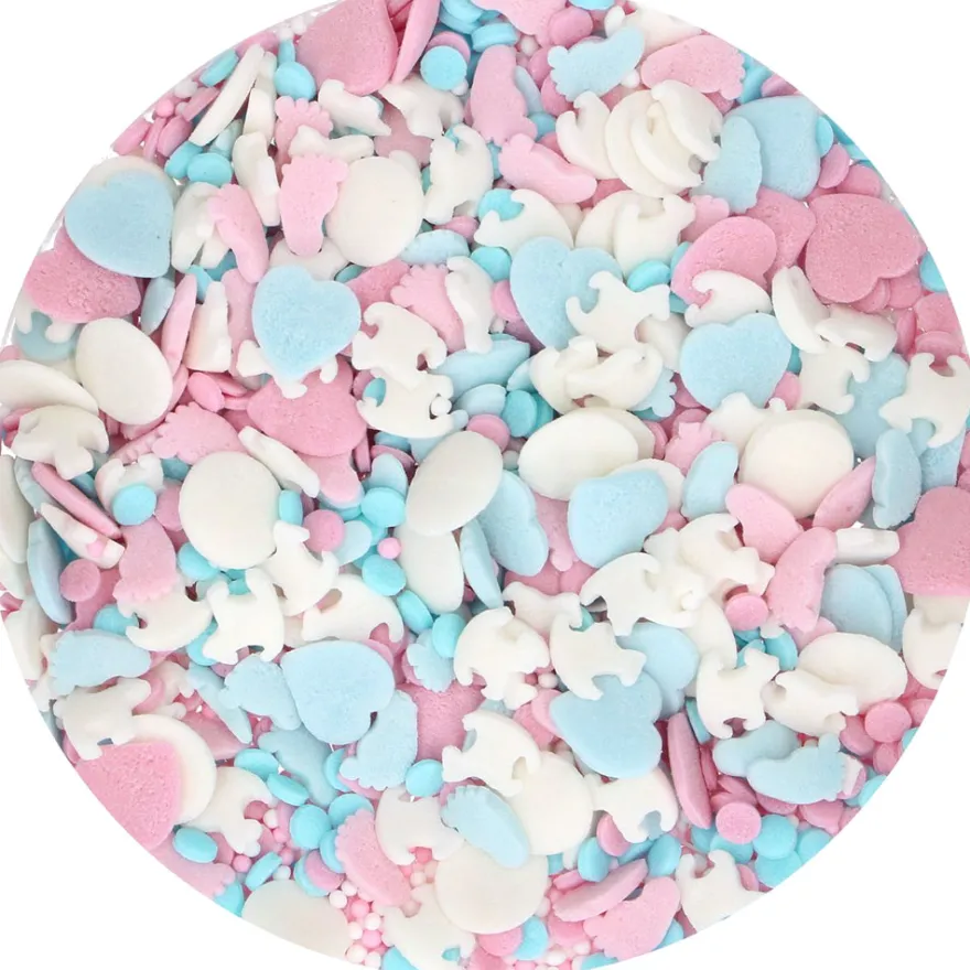 Funcakes Sprinkles Medley - Gender Reveal Boy or Girl? 65g