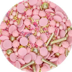 Funcakes Sprinkles Medley - Glamour Pink 65g