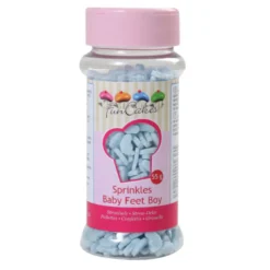 Funcakes Streudeko- Babyfüße Boy