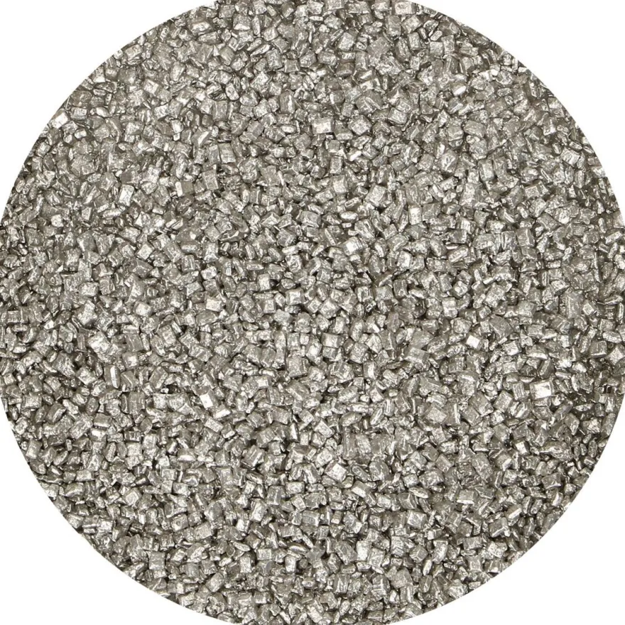 FunCakes Streudeko bunter Zucker - Silber