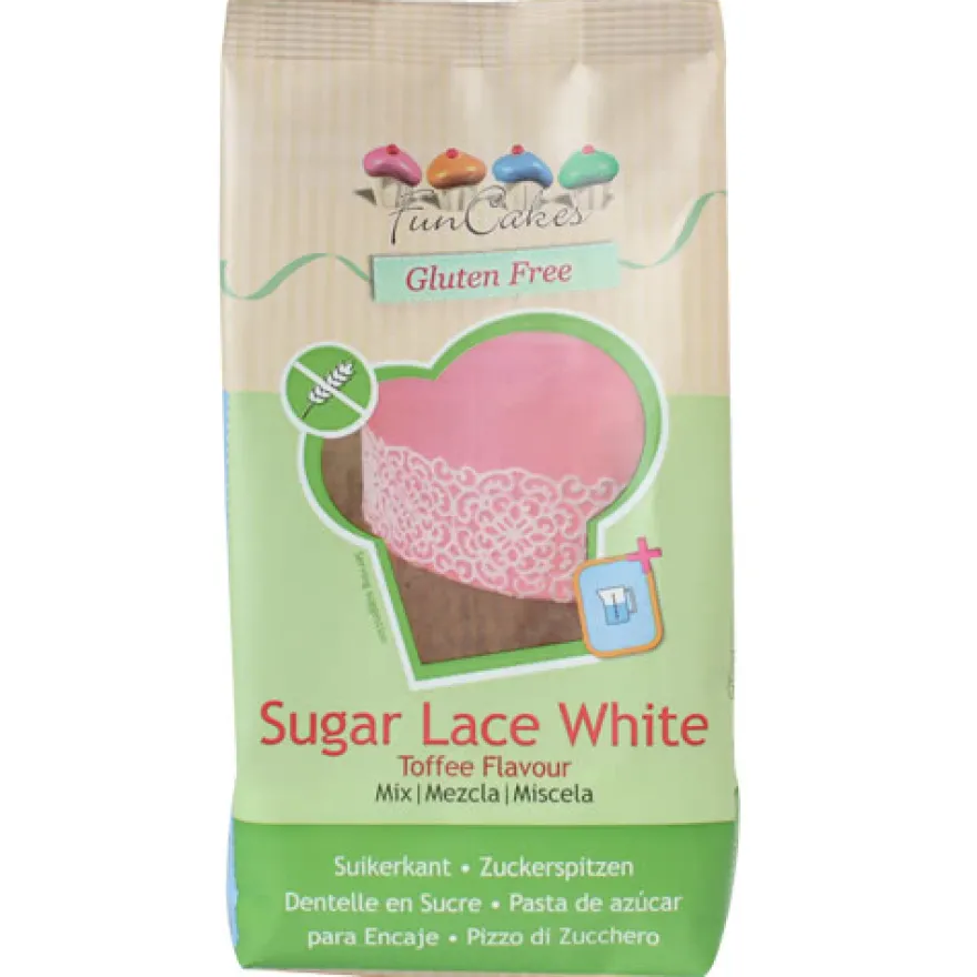 FunCakes Sugar Lace Glutenfrei - Weiß 400g