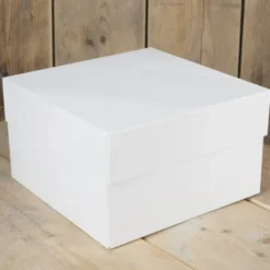 Funcakes Tortenschachtel 25x25x15cm - Weiss