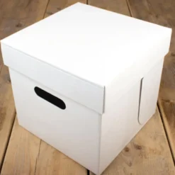 FunCakes Transportbox - Weiß 25 x 25 x 25cm