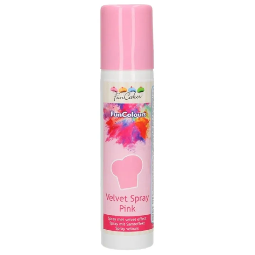 Funcakes Velvet Spray - Samtspray - Pink 100ml