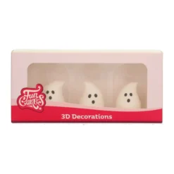 Funcakes Zuckerdeko 3D Geister - 3 Stück
