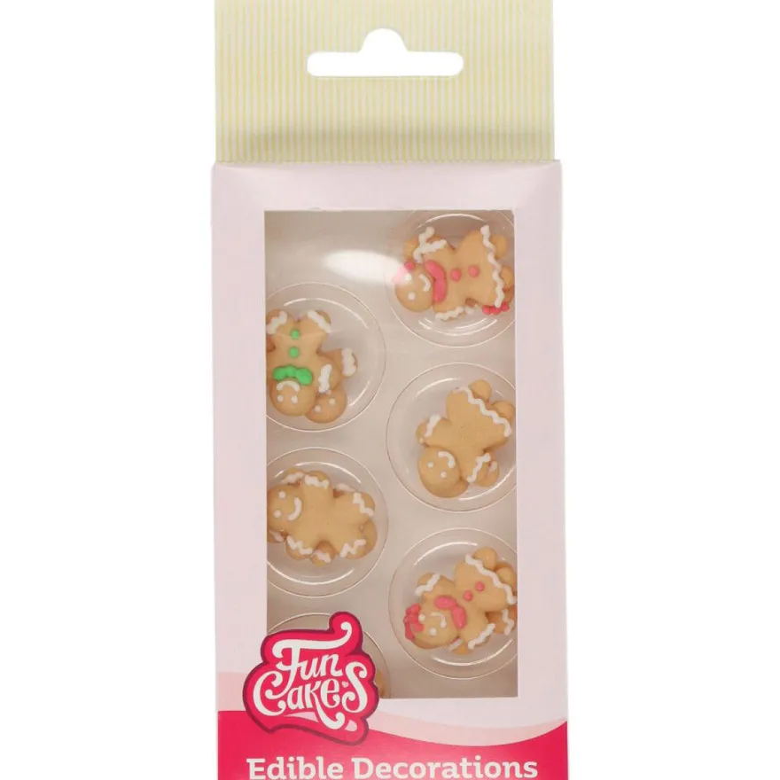 Funcakes Zuckerdekoration Lebkuchen 12 Stück