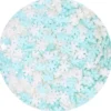 Funcakes Zuckerdeko Schneeflocken Weiss/Blau 50g
