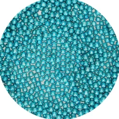 FunCakes Zuckerperlen Metallic Blau 80g