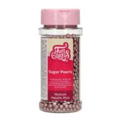 FunCakes Zuckerperlen Metallic Pink