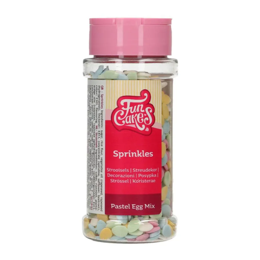 Funcakes Zuckerstreusel Mix - Ostereier 60g